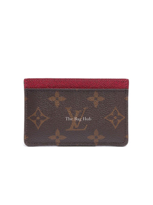 Louis Vuitton Fuschia Monogram Canvas Card Holder