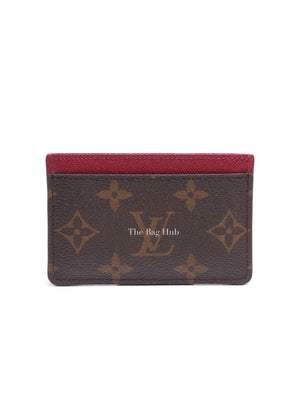 Louis Vuitton Fuschia Monogram Canvas Card Holder