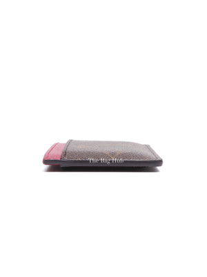 Louis Vuitton Fuschia Monogram Canvas Card Holder