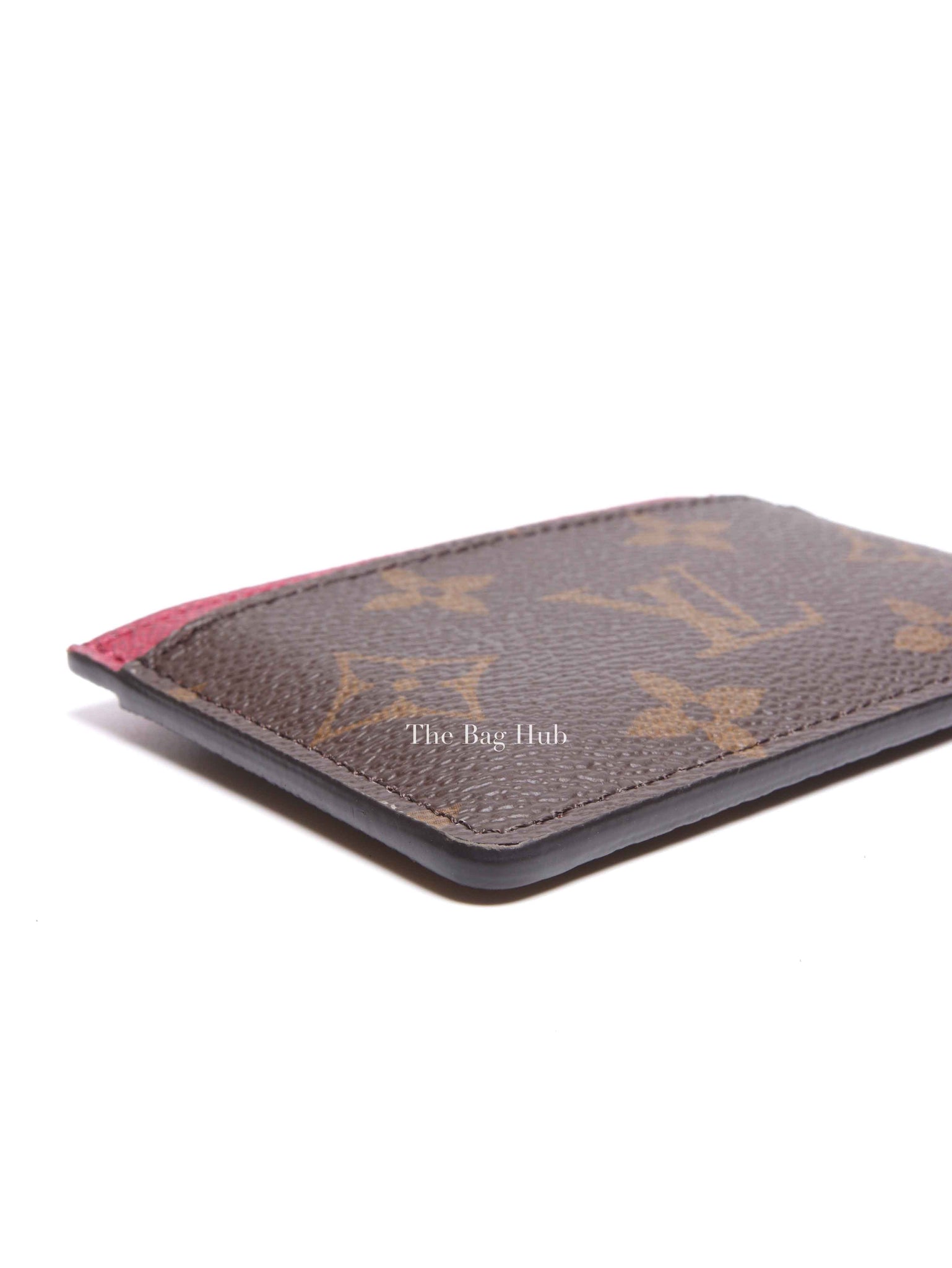 Louis Vuitton Fuschia Monogram Canvas Card Holder