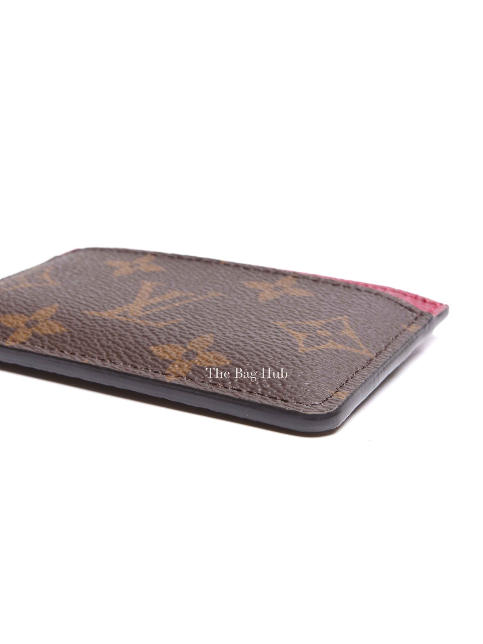 Louis Vuitton Fuschia Monogram Canvas Card Holder