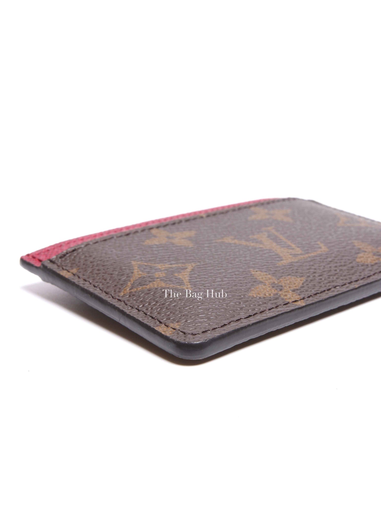 Louis Vuitton Fuschia Monogram Canvas Card Holder