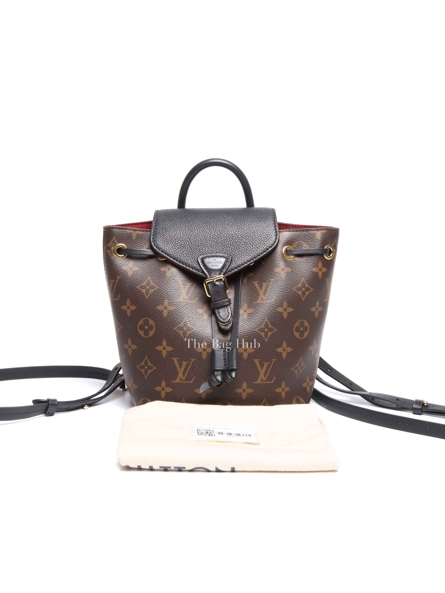 Louis Vuitton Black Monogram BB Montsouris NM Backpack