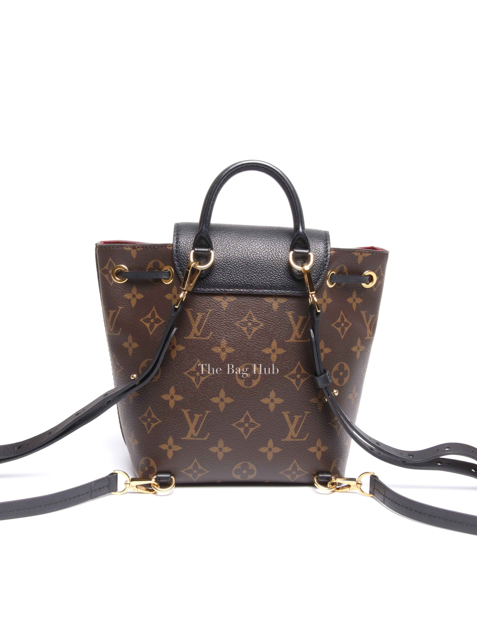 Louis Vuitton Black Monogram BB Montsouris NM Backpack