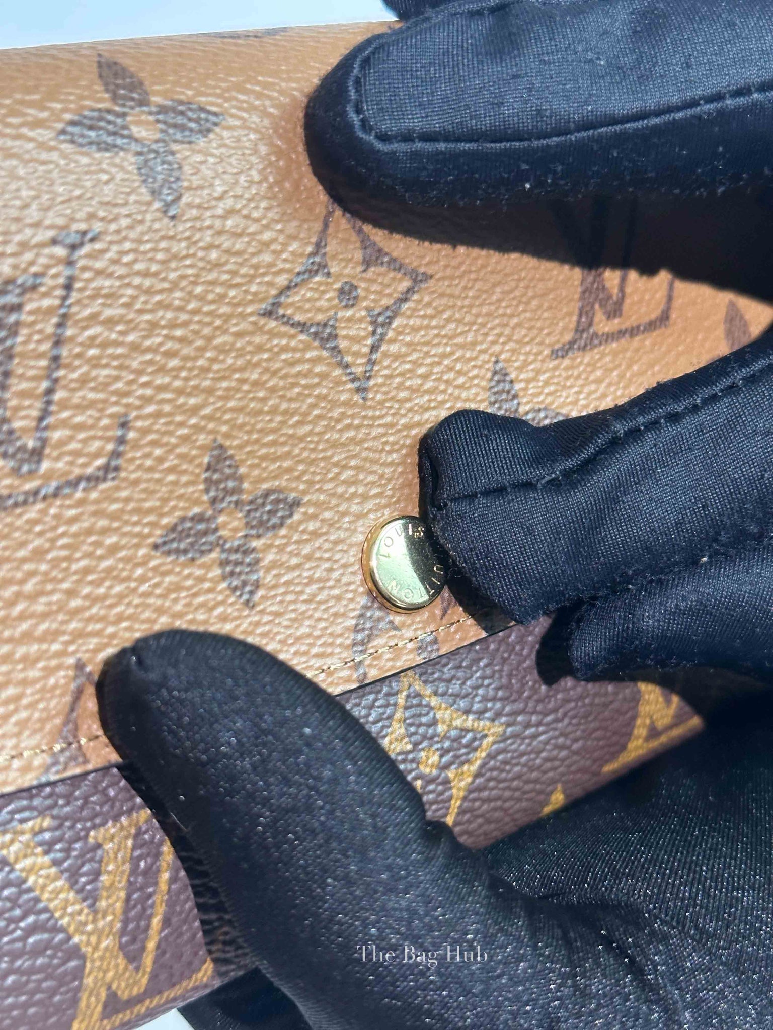 Louis Vuitton Reverse Monogram Canvas Emilie Wallet
