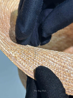 Dior Natural Straw Bucket Hat Size 59