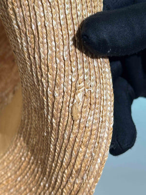 Dior Natural Straw Bucket Hat Size 59