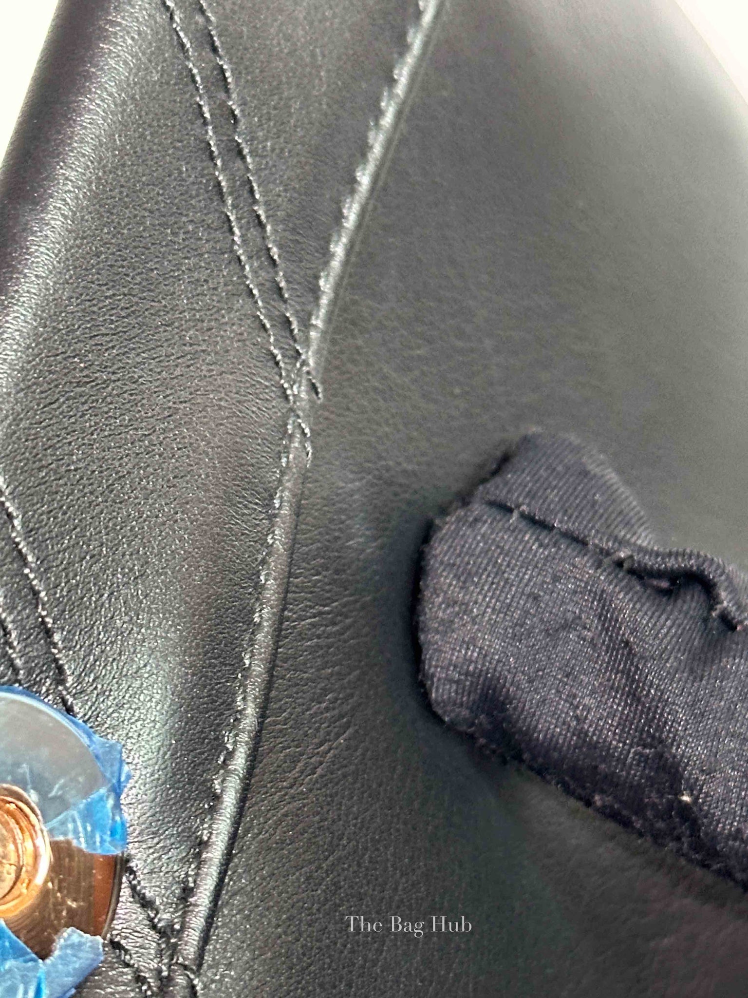 Bvlgari Black Calfskin Matelasse Small Serpenti Cabochon Shoulder Bag