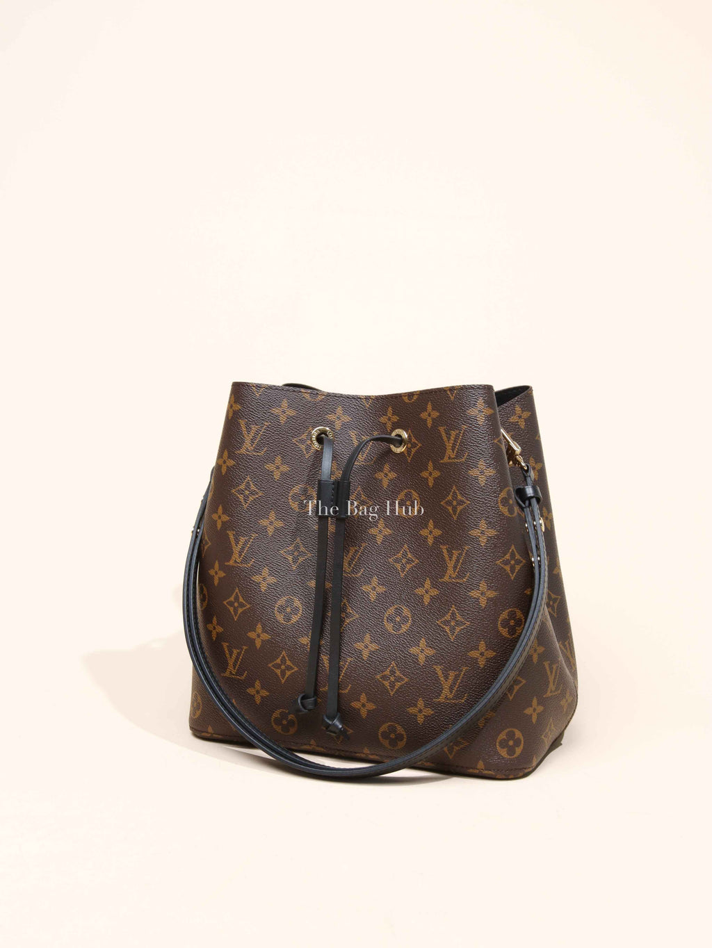 Louis Vuitton Black Canvas Monogram NeoNoe Bag