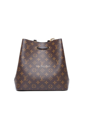 Louis Vuitton Black Canvas Monogram NeoNoe Bag
