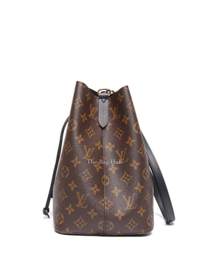 Louis Vuitton Black Canvas Monogram NeoNoe Bag
