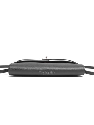 Hermes Black Epsom Kelly Wallet To Go PHW
