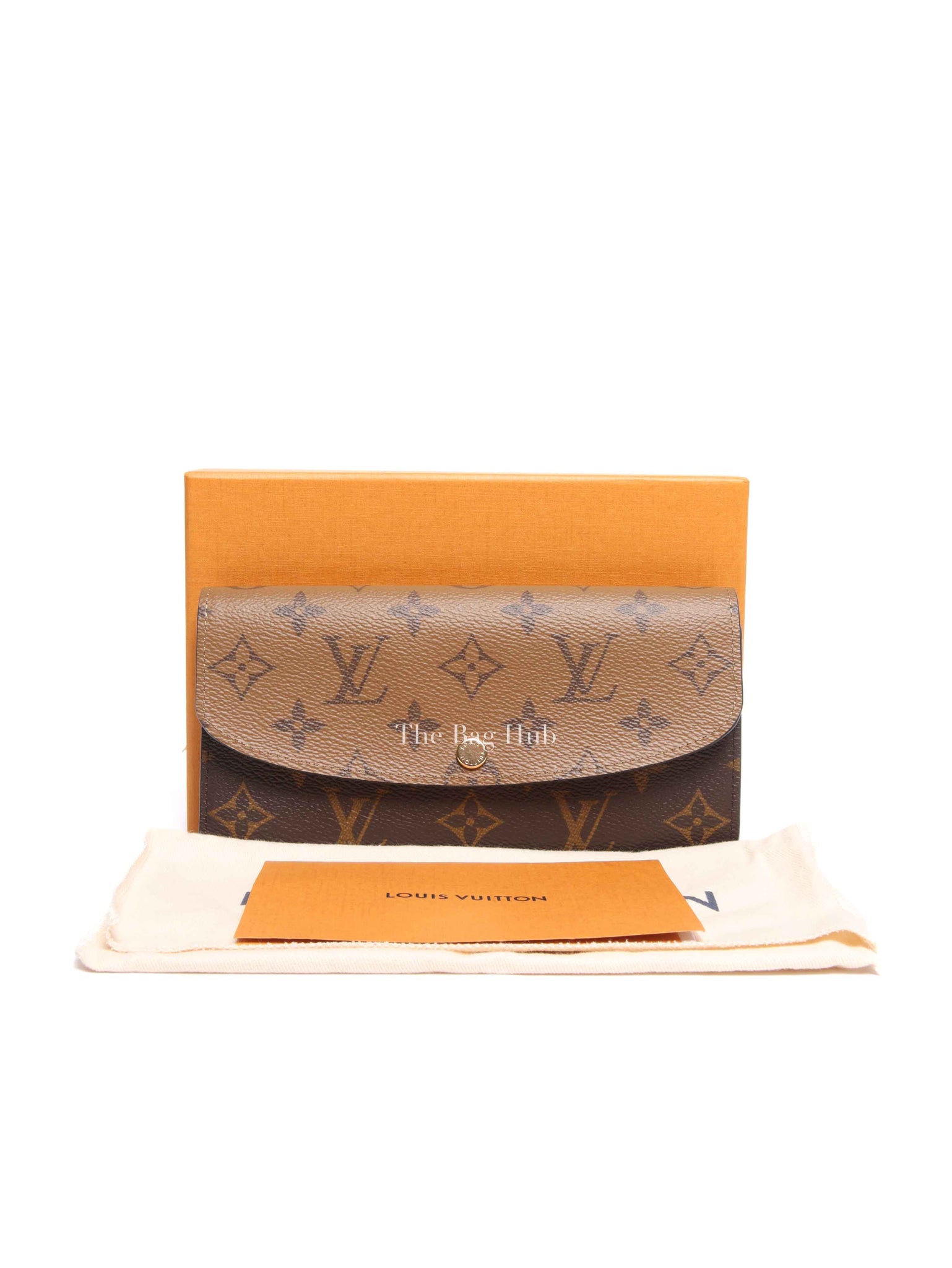 Louis Vuitton Reverse Monogram Canvas Emilie Wallet