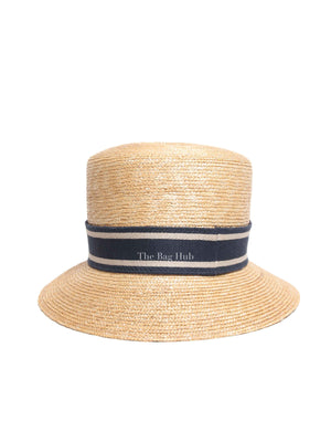 Dior Natural Straw Bucket Hat Size 59