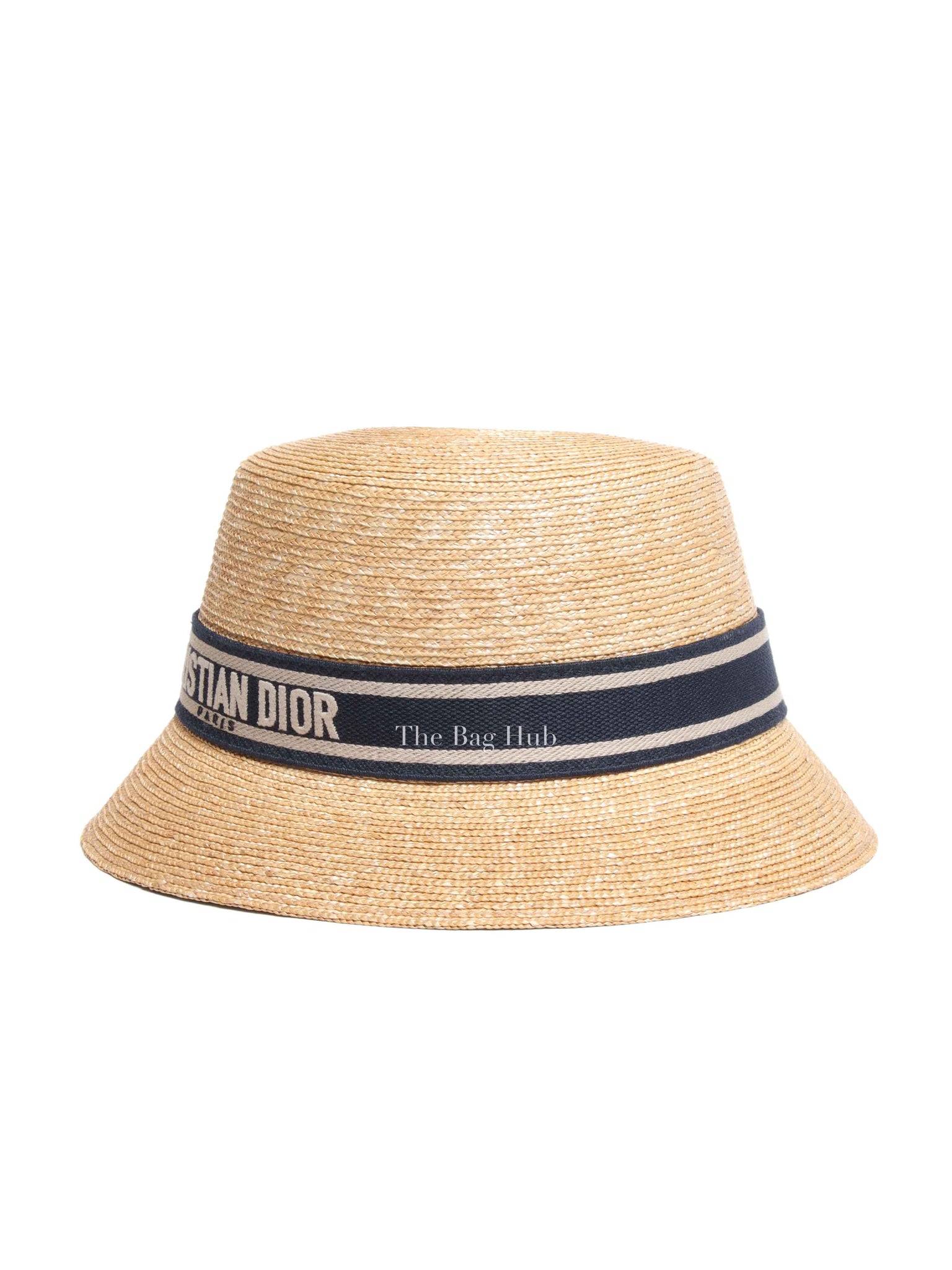 Dior Natural Straw Bucket Hat Size 59