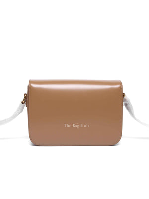 Celine Bronze Leather Classic Triomphe Shoulder Bag