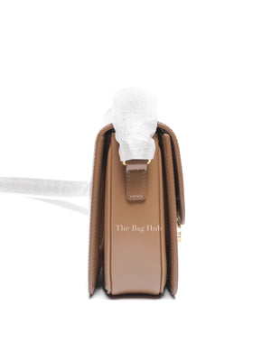 Celine Bronze Leather Classic Triomphe Shoulder Bag