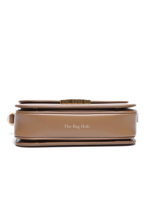 Celine Bronze Leather Classic Triomphe Shoulder Bag