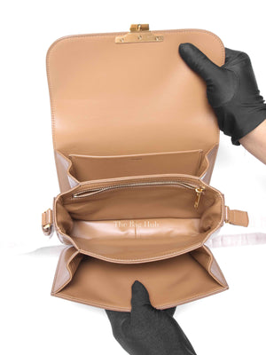 Celine Bronze Leather Classic Triomphe Shoulder Bag