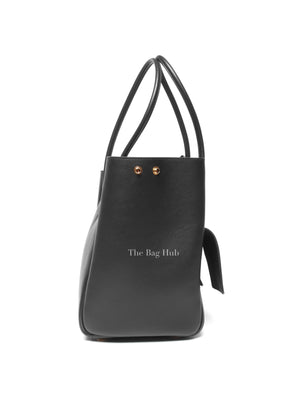 Balenciaga Black Leather Women's Bel Air Carry All Medium Bag