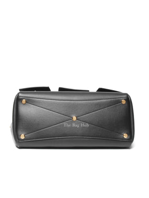 Balenciaga Black Leather Women's Bel Air Carry All Medium Bag