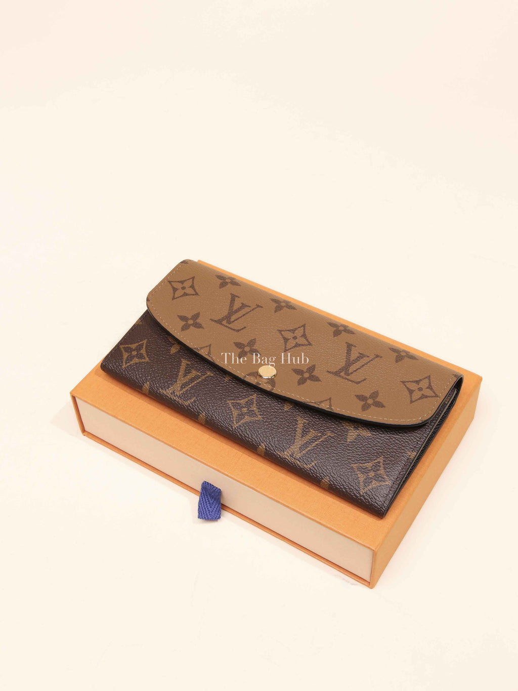 Louis Vuitton Reverse Monogram Canvas Emilie Wallet