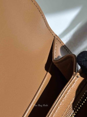 Celine Bronze Leather Classic Triomphe Shoulder Bag