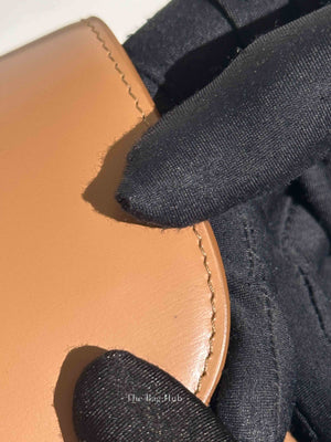 Celine Bronze Leather Classic Triomphe Shoulder Bag