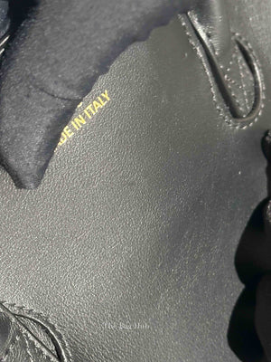 Balenciaga Black Leather Women's Bel Air Carry All Medium Bag