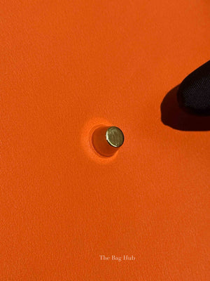 Hermes Orange Swift Leather Toolbox 26 Bag PHW