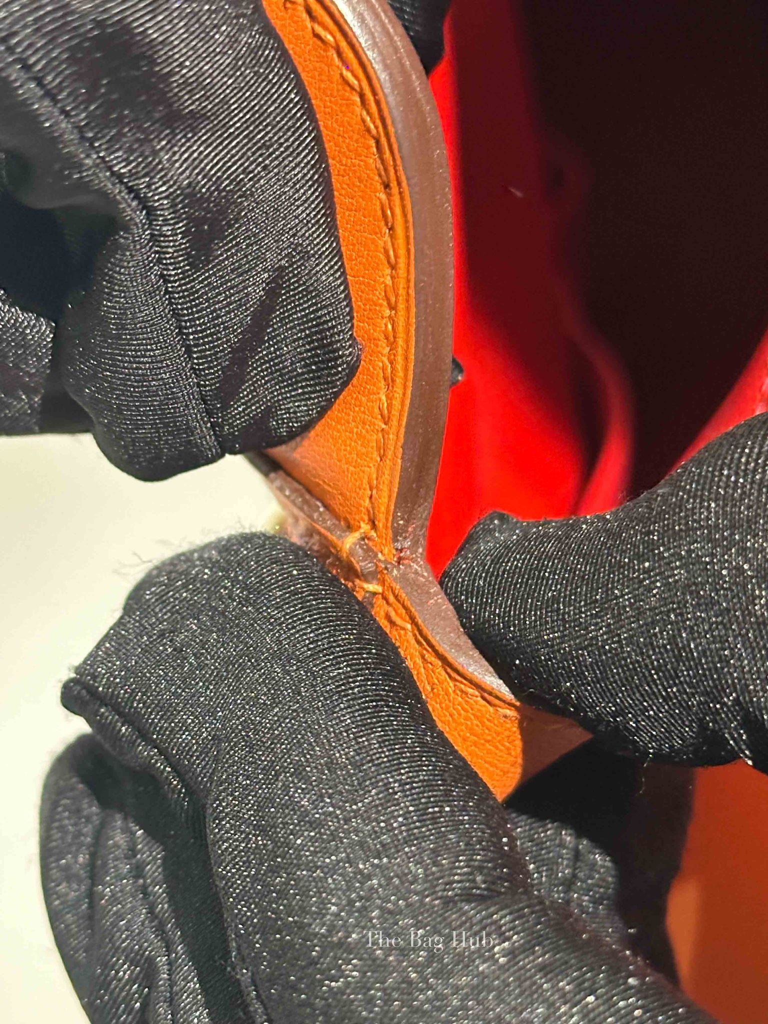 Hermes Orange Swift Leather Toolbox 26 Bag PHW