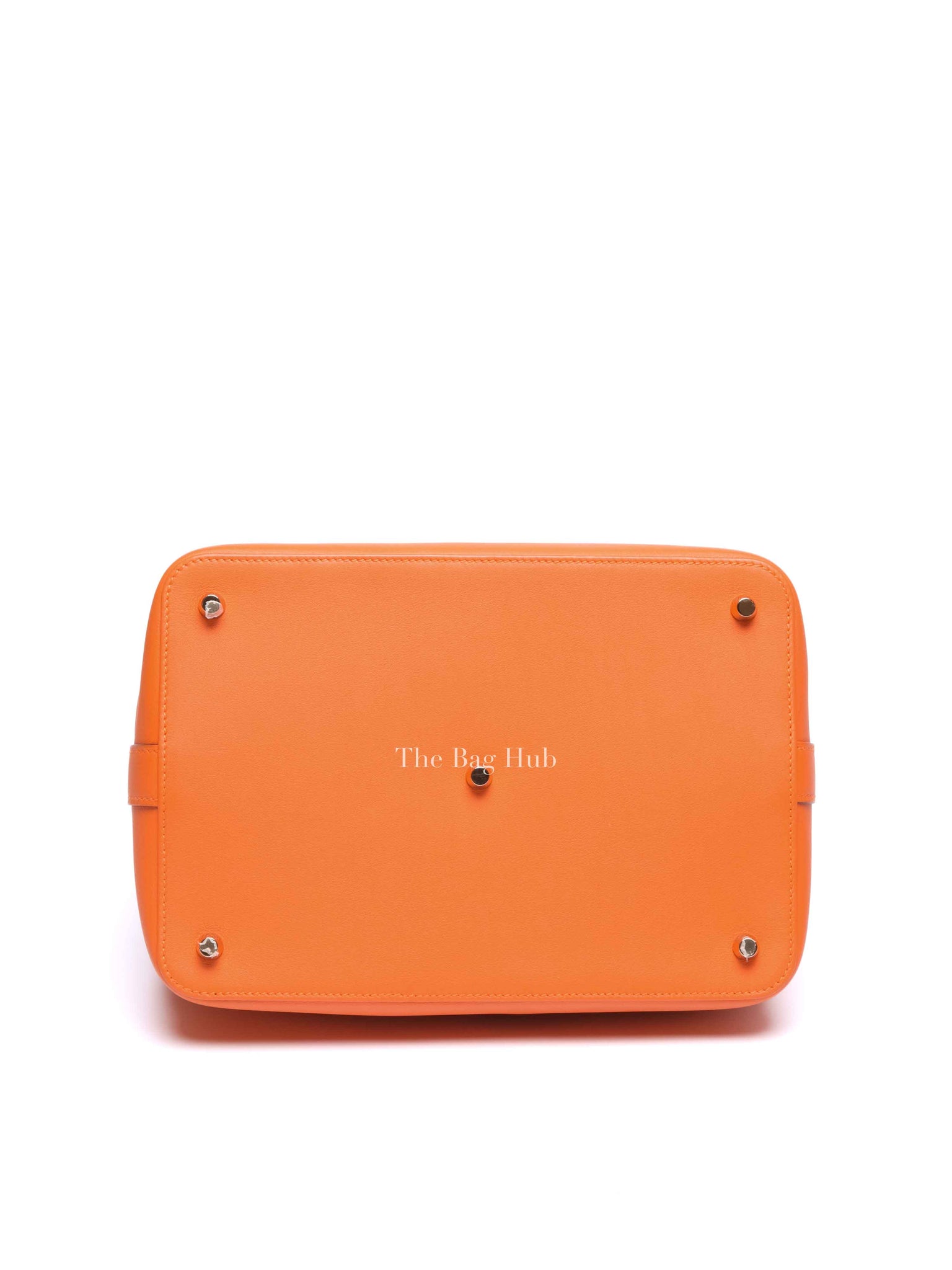 Hermes Orange Swift Leather Toolbox 26 Bag PHW