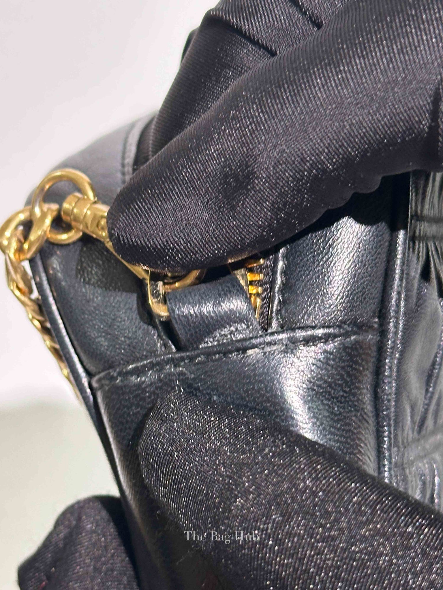 Prada Black Nappa Gaufre Bandoliera Bag 1BH112