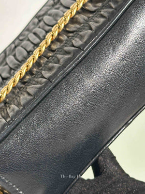 Prada Black Nappa Gaufre Bandoliera Bag 1BH112