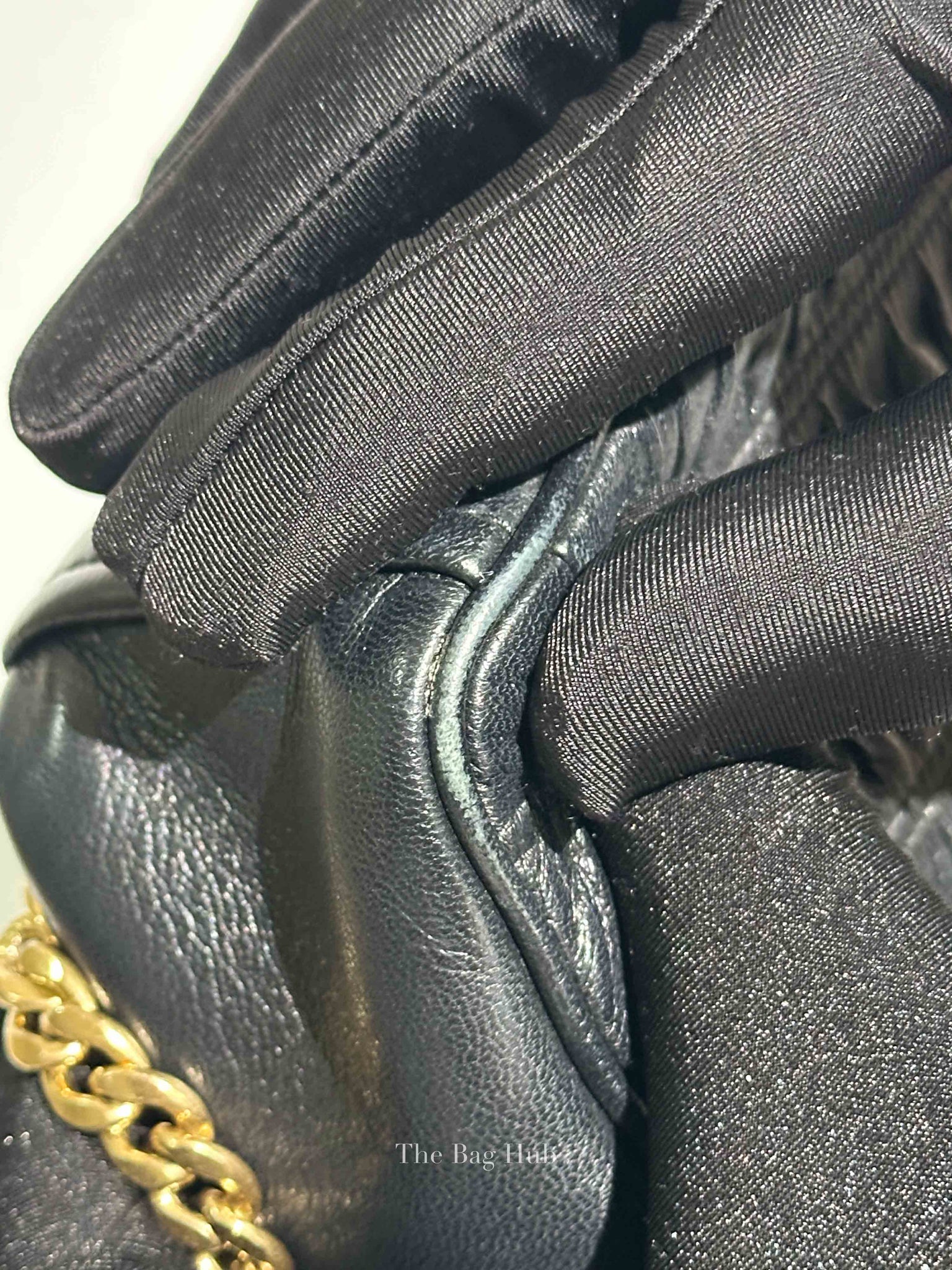 Prada Black Nappa Gaufre Bandoliera Bag 1BH112