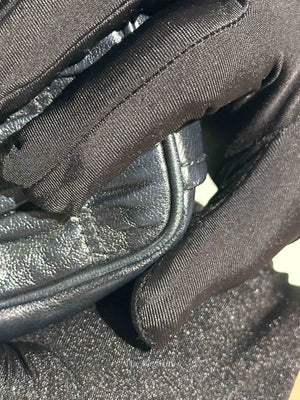 Prada Black Nappa Gaufre Bandoliera Bag 1BH112