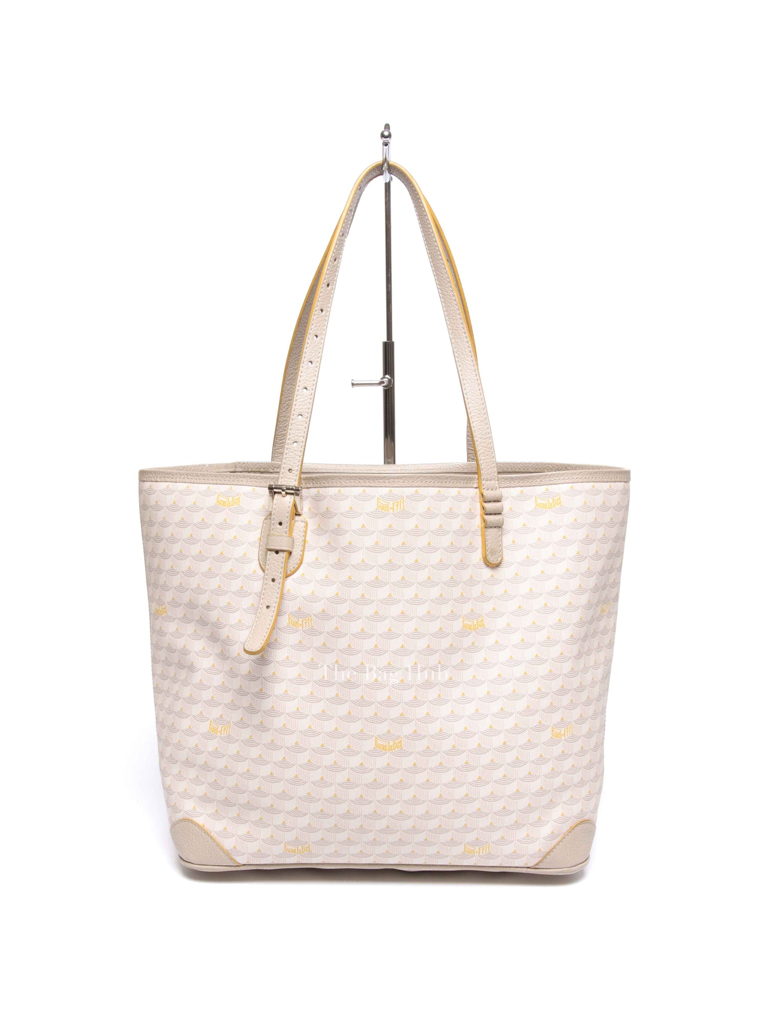 Faure Le Page Light Pink/Beige Coated Canvas and Leather Daily Battle 32 Tote Bag