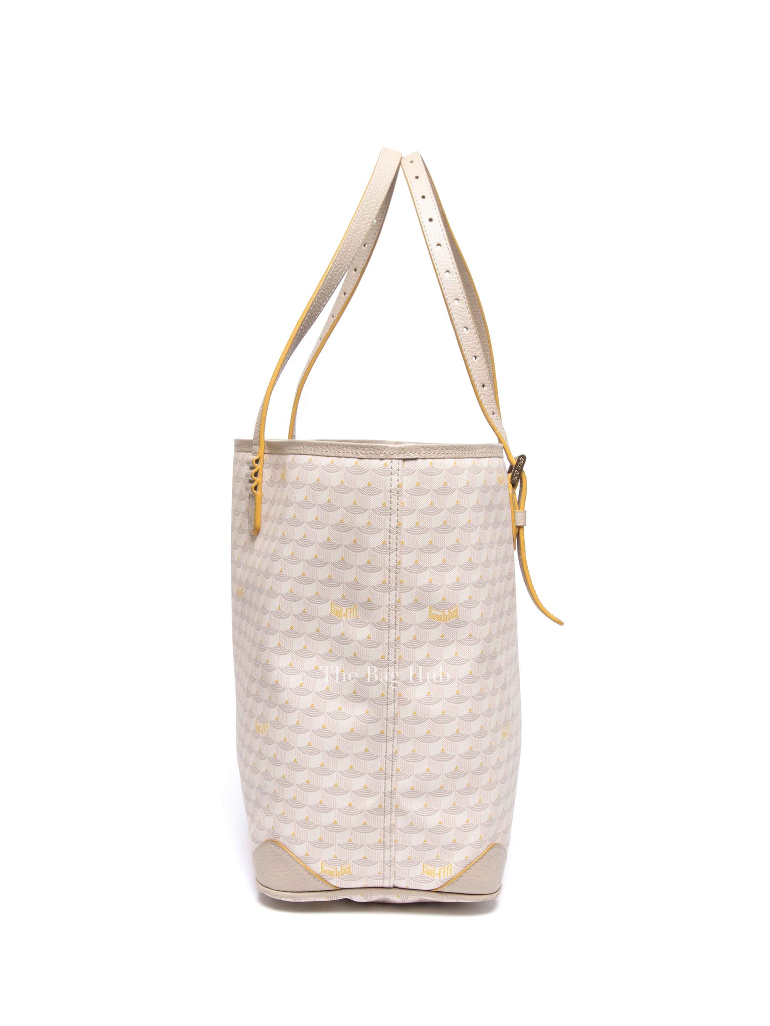 Faure Le Page Light Pink/Beige Coated Canvas and Leather Daily Battle 32 Tote Bag