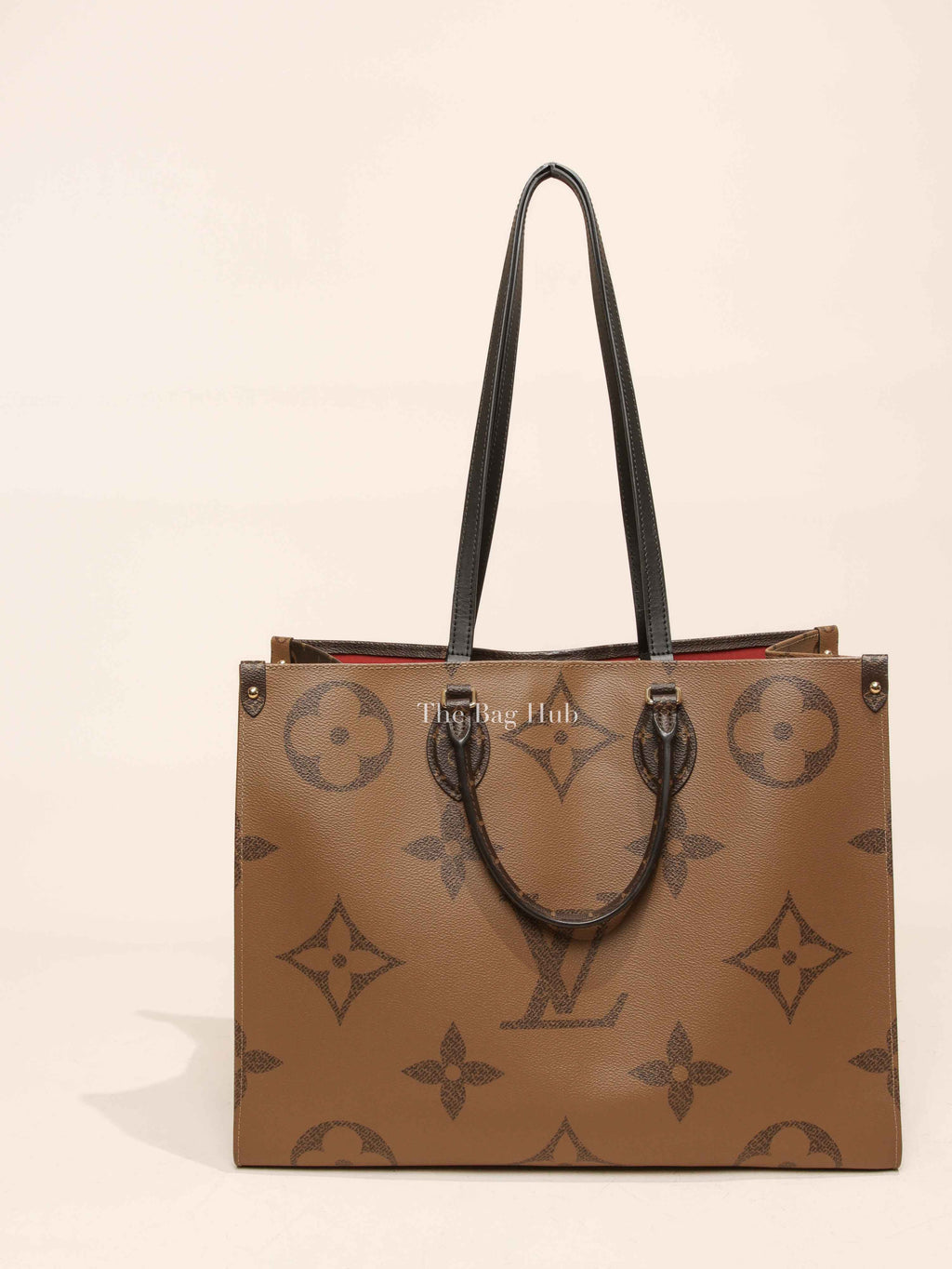 Louis Vuitton Monogram Reverse Canvas On The Go GM Tote Bag