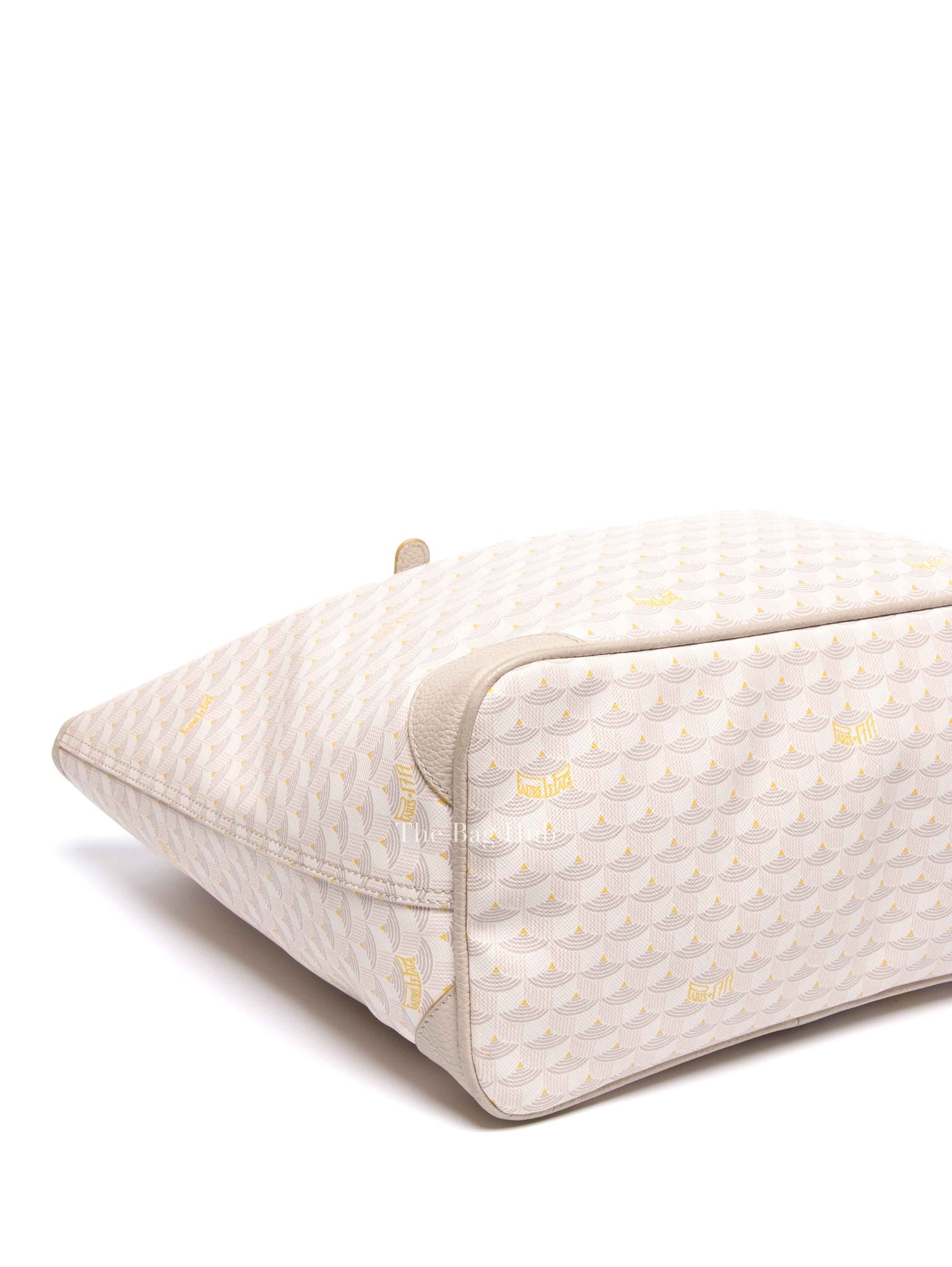 Faure Le Page Light Pink/Beige Coated Canvas and Leather Daily Battle 32 Tote Bag