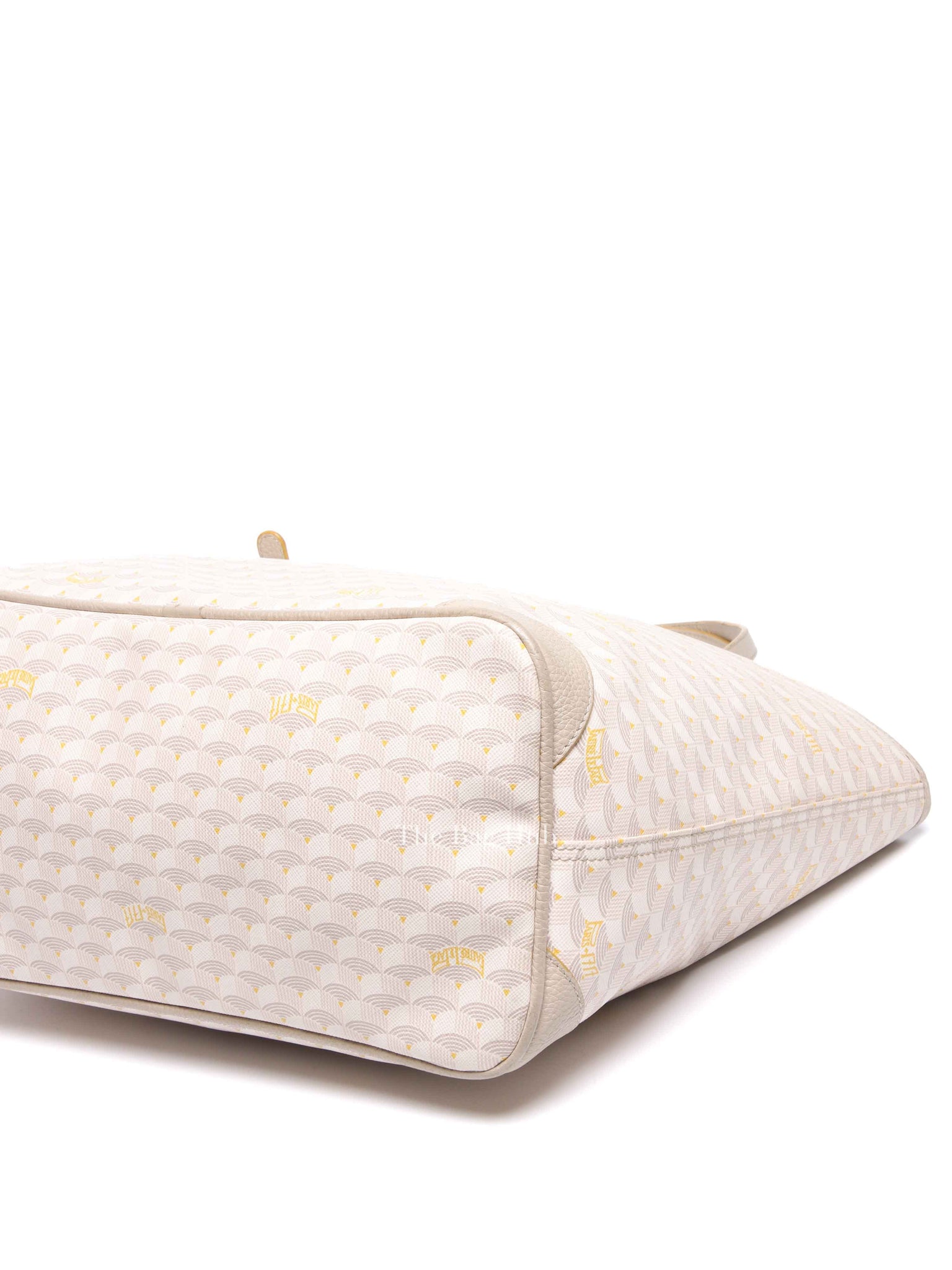 Faure Le Page Light Pink/Beige Coated Canvas and Leather Daily Battle 32 Tote Bag