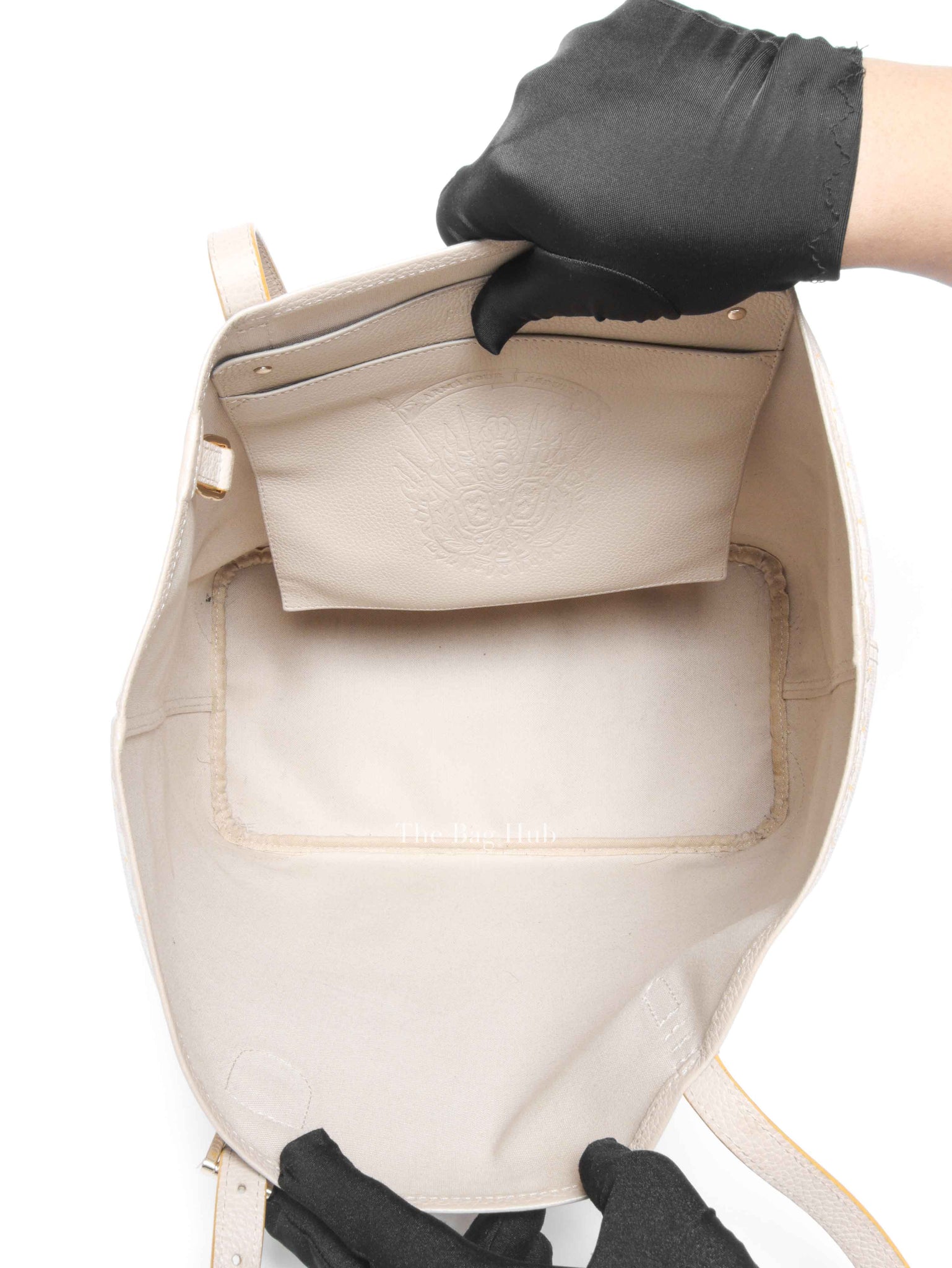 Faure Le Page Light Pink/Beige Coated Canvas and Leather Daily Battle 32 Tote Bag