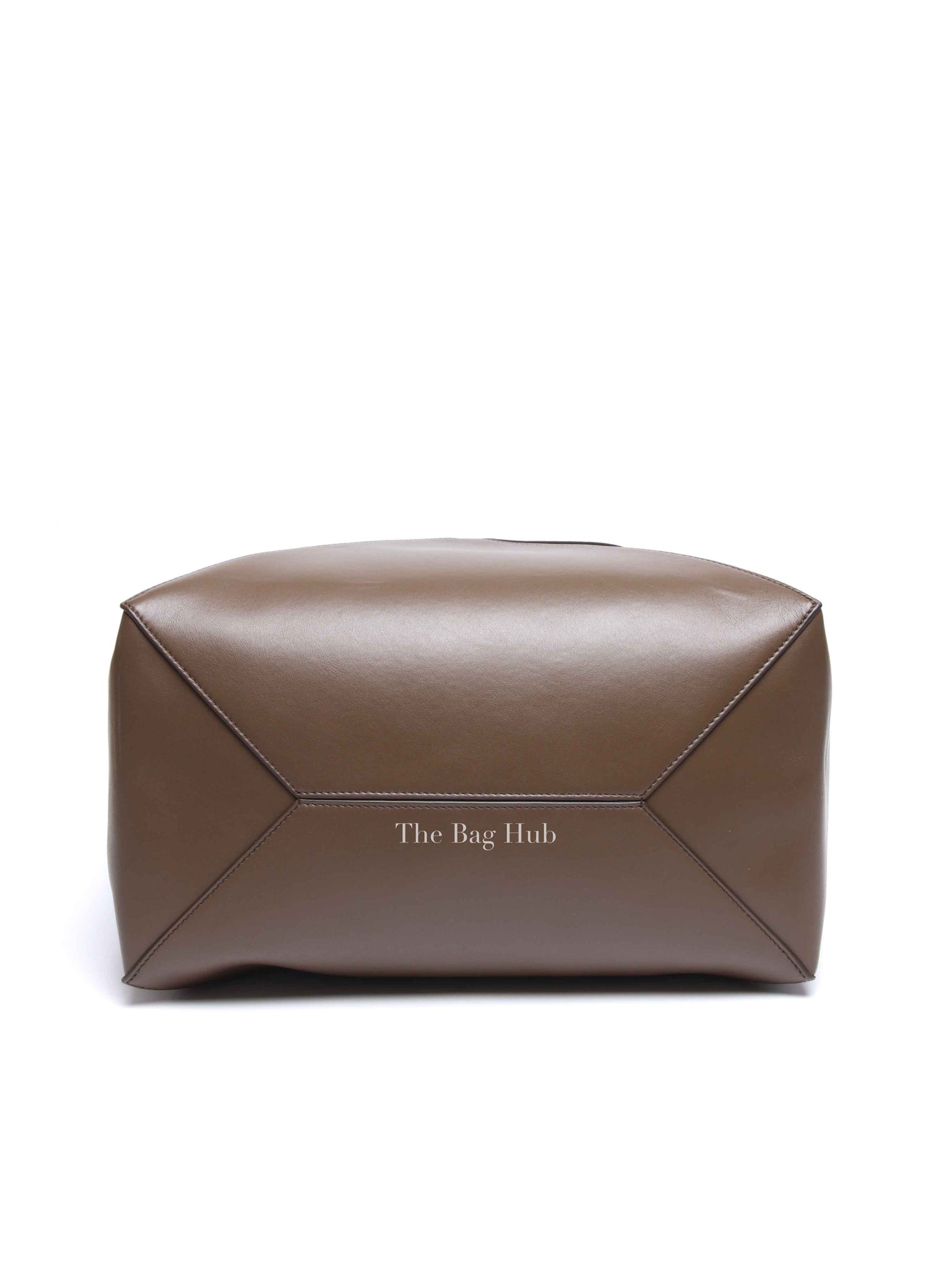 Loewe Umber Shiny Calfskin XL Puzzle Fold Tote Bag