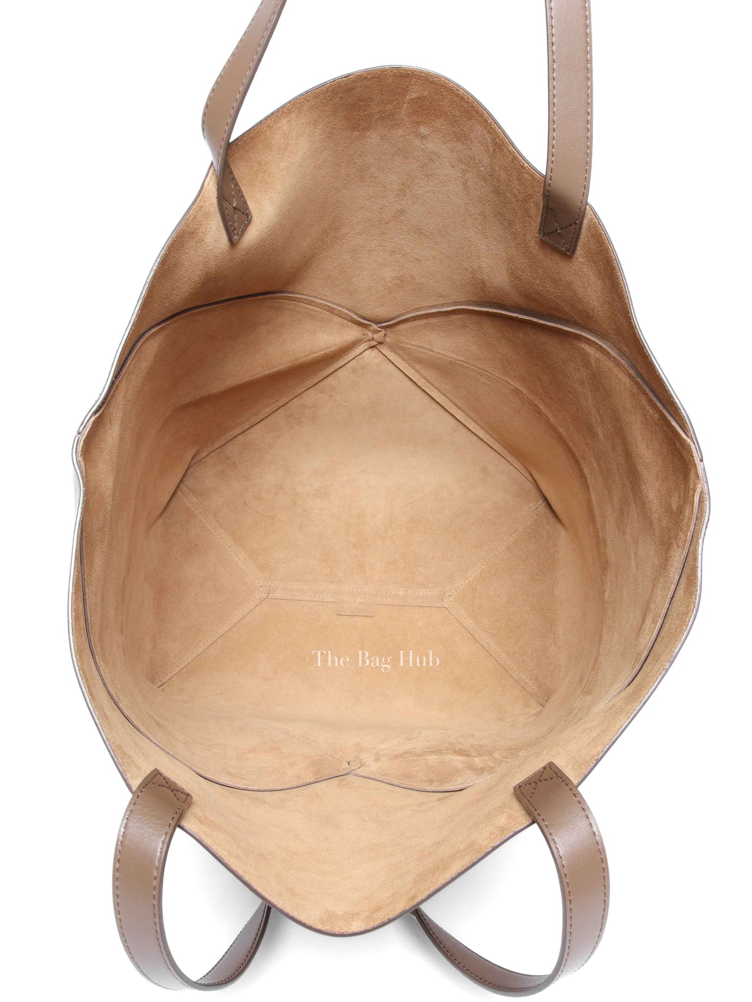 Loewe Umber Shiny Calfskin XL Puzzle Fold Tote Bag