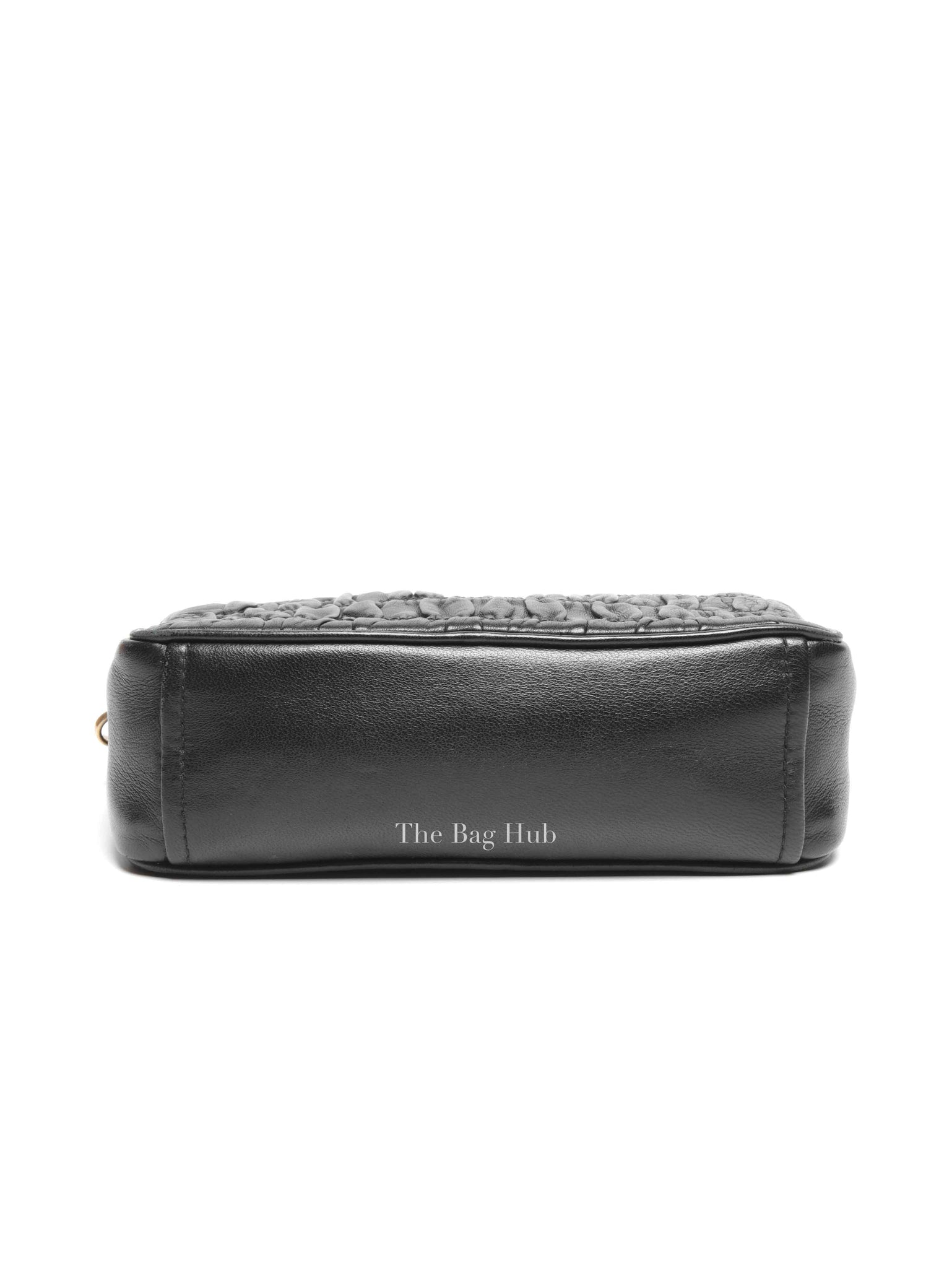 Prada Black Nappa Gaufre Bandoliera Bag 1BH112