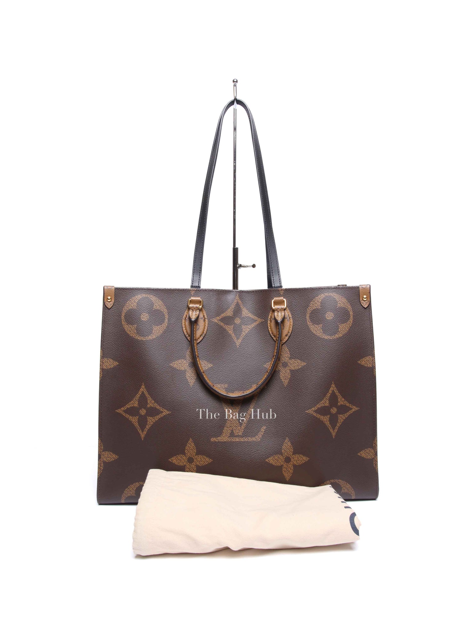 Louis Vuitton Monogram Reverse Canvas On The Go GM Tote Bag