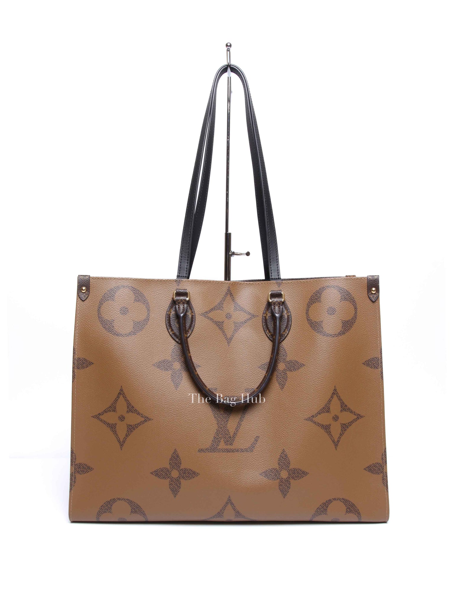 Louis Vuitton Monogram Reverse Canvas On The Go GM Tote Bag