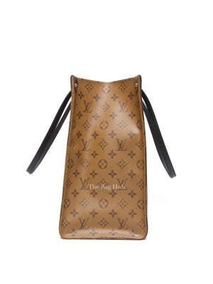 Louis Vuitton Monogram Reverse Canvas On The Go GM Tote Bag