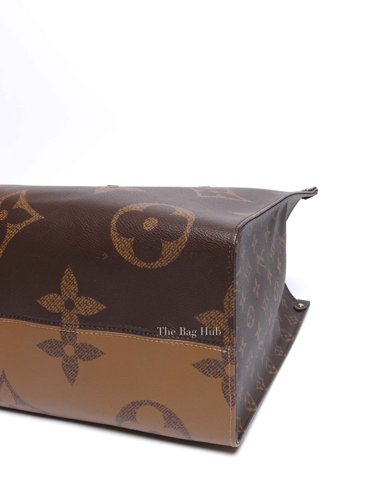 Louis Vuitton Monogram Reverse Canvas On The Go GM Tote Bag