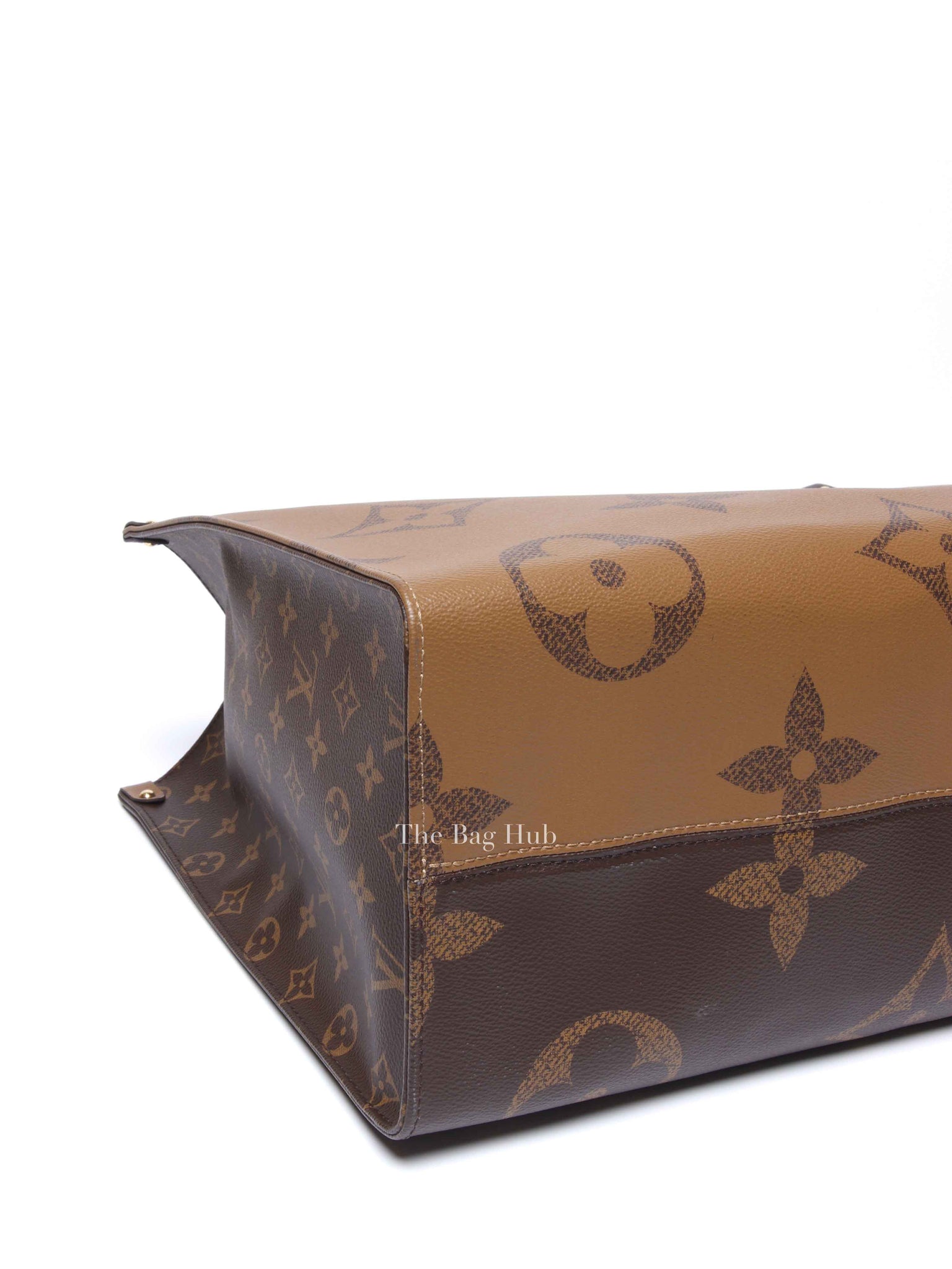 Louis Vuitton Monogram Reverse Canvas On The Go GM Tote Bag
